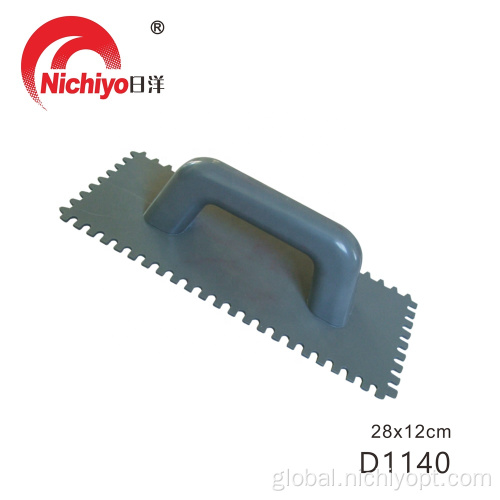China Notched Plastic Trowel / Trowel With Teeth Manufactory